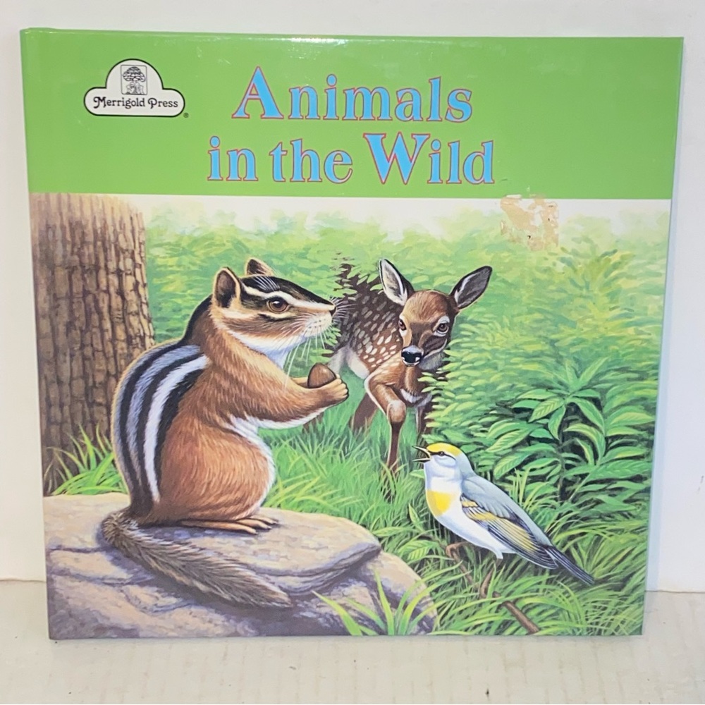 Vintage 1987 Animals In The Wild by Joanne Ryder Hardcover 1st Printing